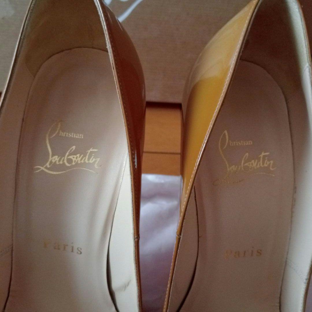 再値下げ！Christian Louboutin ベージュ 36.5インチ