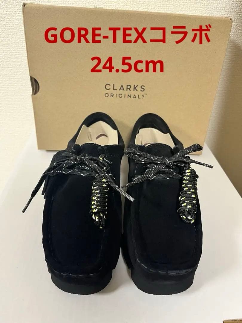 clarks wallabee GTX UK5.5/24.5cm レディース