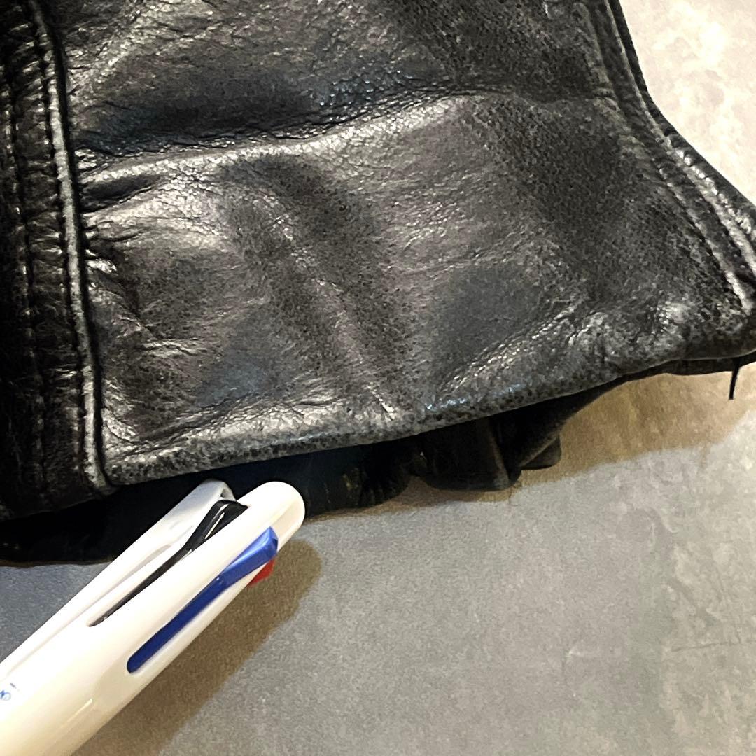 archive cow skin leather jacket 00s ギャル男