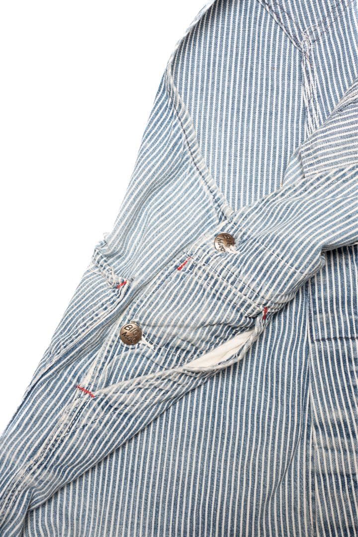 60s BIGMAC オーバーオール　ヒッコリー　古着　ヴィンテージ