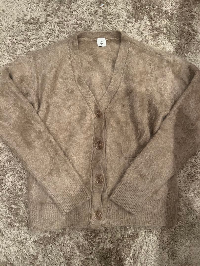 こ*こ様 ROKU 6 ロク カシミヤ 100% カーディガン cashmere