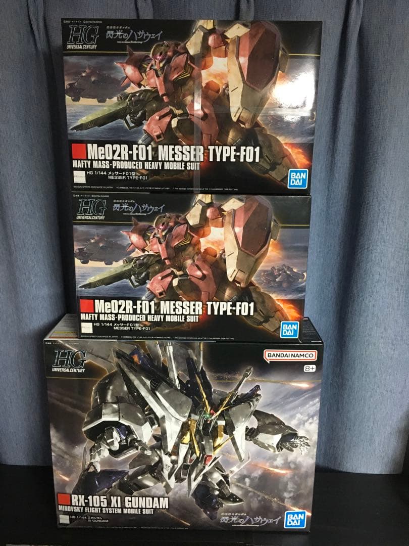 HG クスィーガンダム　メッサー　閃光のハサウェイ　ガンプラ
