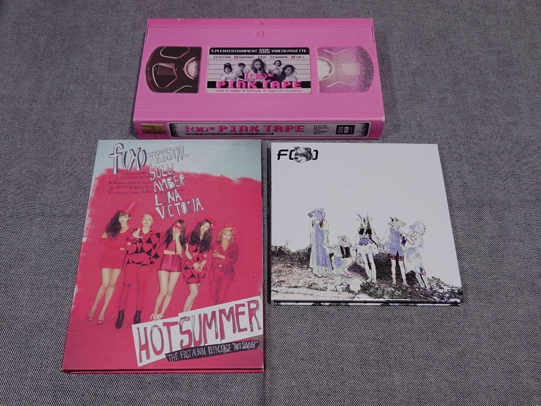 f(x) CD 3点セット トレカなし