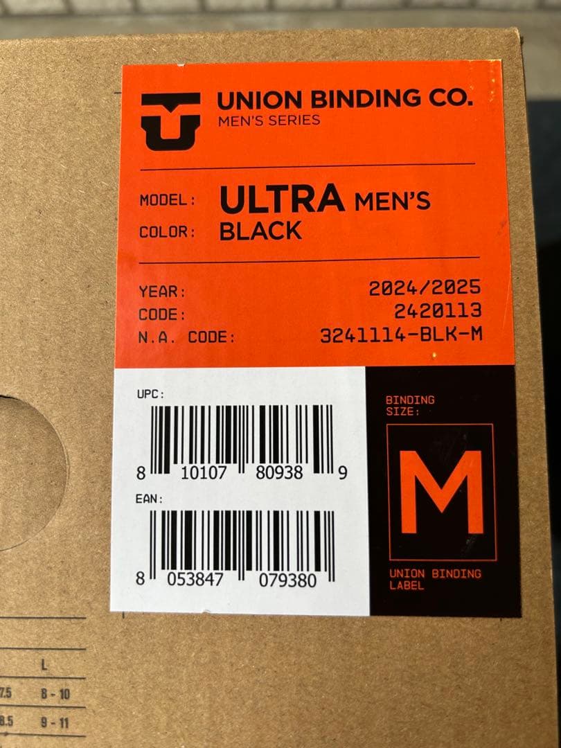 24-25 UNION ユニオン ULTRA ウルトラ Mサイズ　black