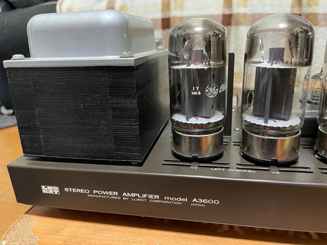 LUXMAN LUXKIT A3600 真空管アンプ　パワーアンプ