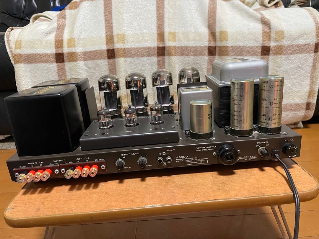 LUXMAN LUXKIT A3600 真空管アンプ　パワーアンプ