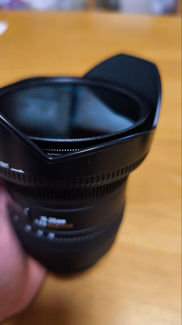 SIGMA 10-20mm F3.5 EX DC HSM ニコン フィルター2種