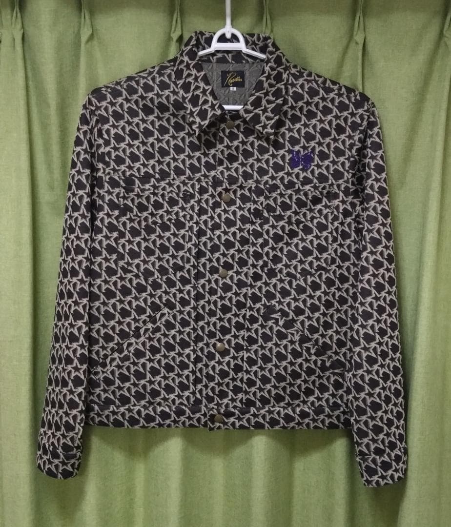 Needles PENNY JEAN JACKET STAR Sサイズ