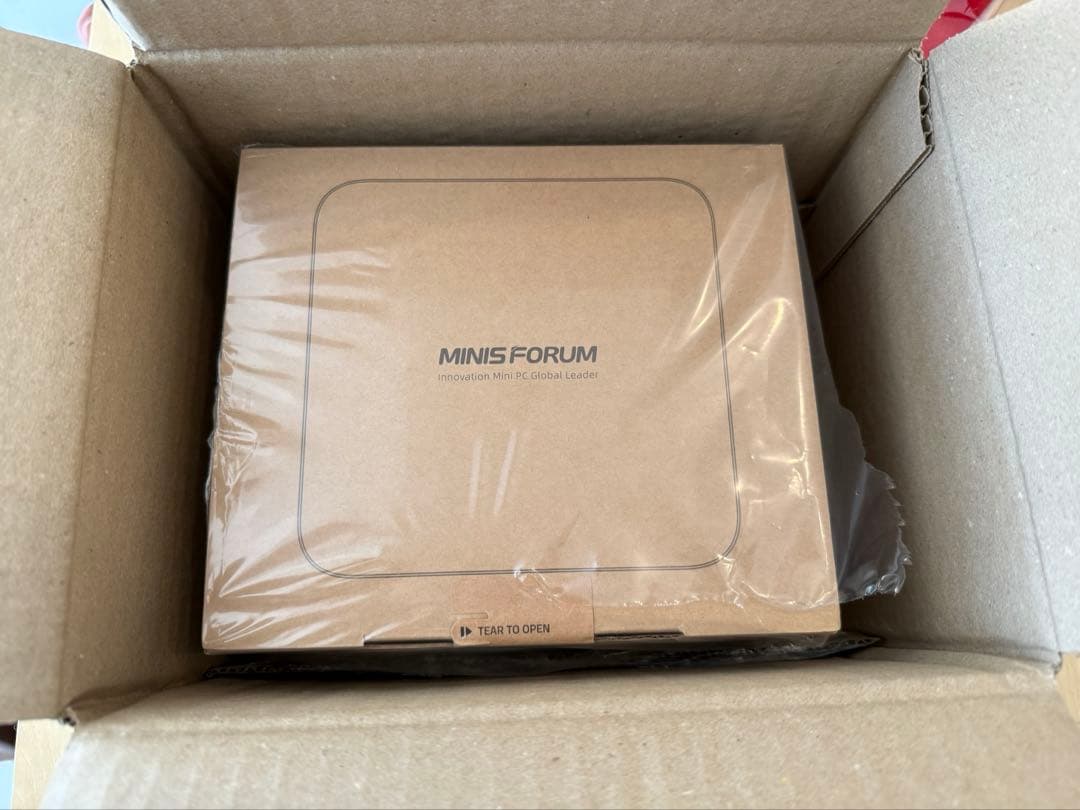 (未開封品)MINISFORUM AI X1 64GB RAM+1TB SSD