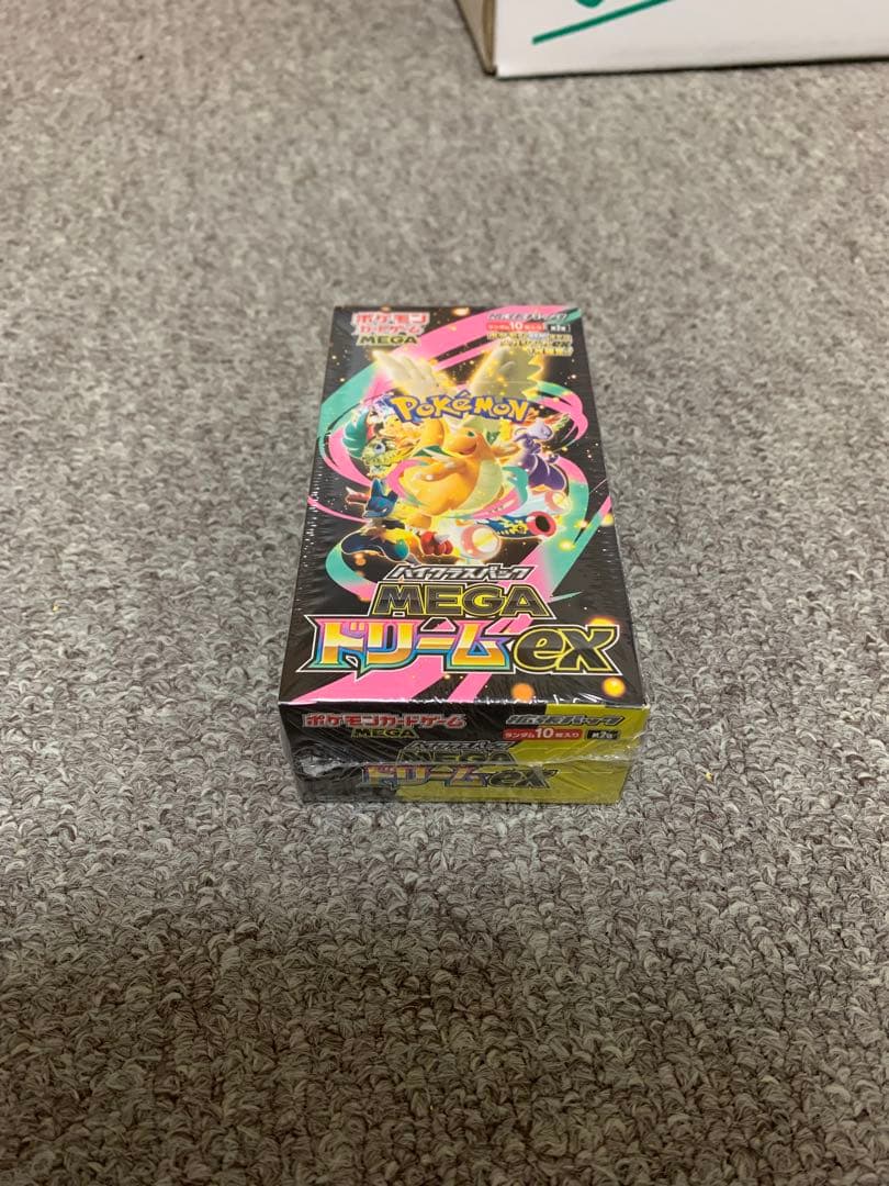 ポケモンカードゲーム MEGAドリームex シュリンク付き　即日発送