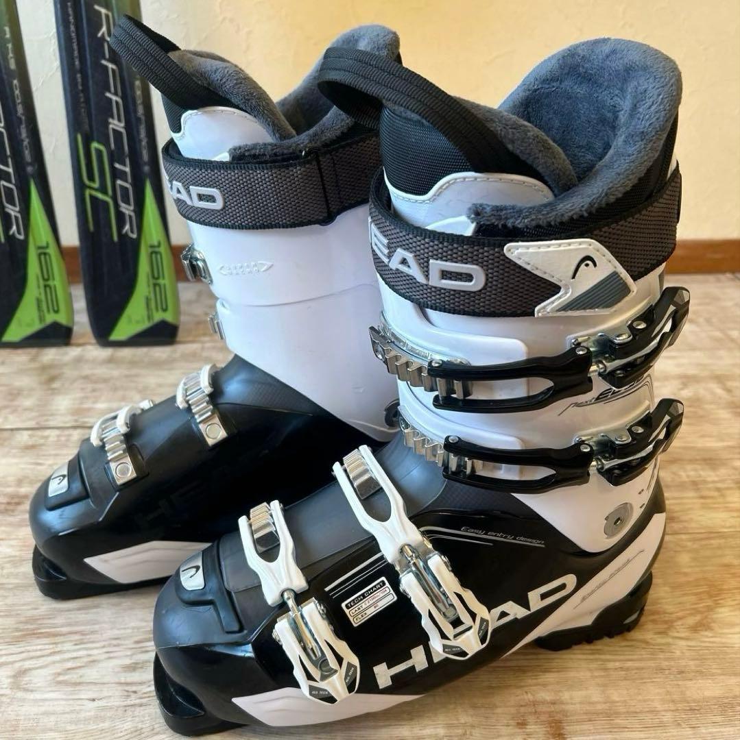 ◾️カービングスキーセット　板162㎝　ブーツ 27㎝　男性用　メンズ用