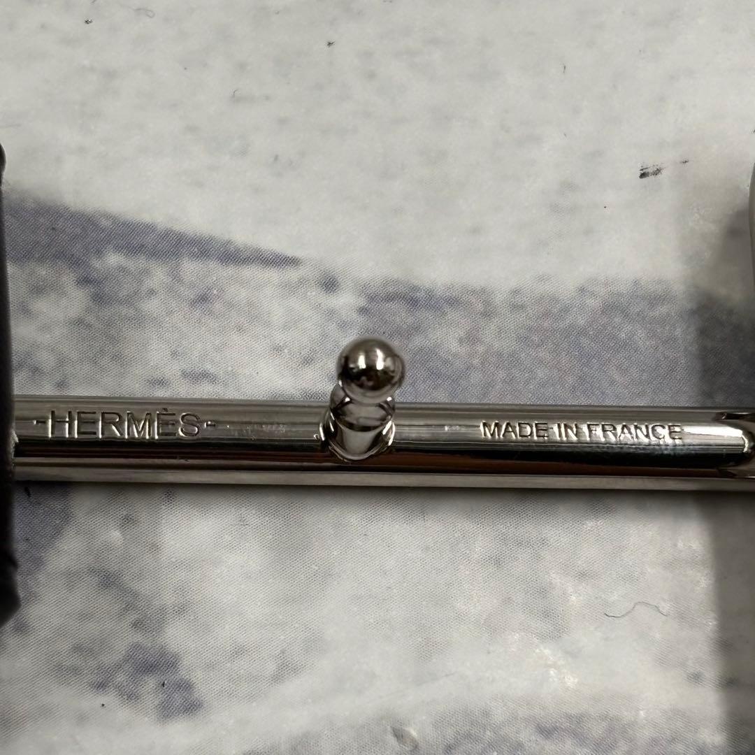 希少美品✨ エルメス ベルト コンスタンス Hバックル 黒 シルバー金具