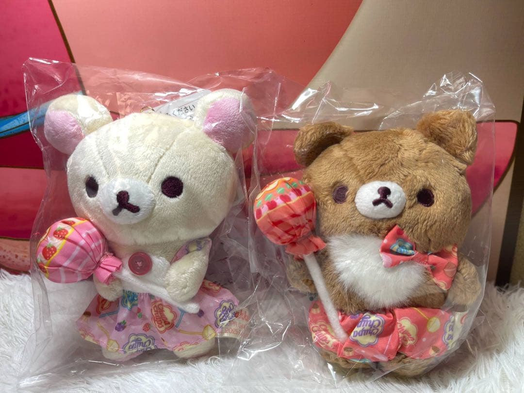 リラックマ ぶらさげぬいぐるみ LOFTチュッパチャプスセット