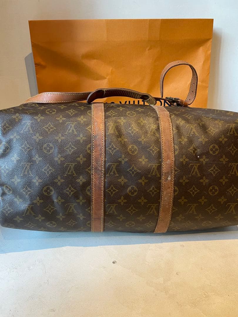 【正規品】Louis Vuitton キーポル50バンドリエール　モノグラム