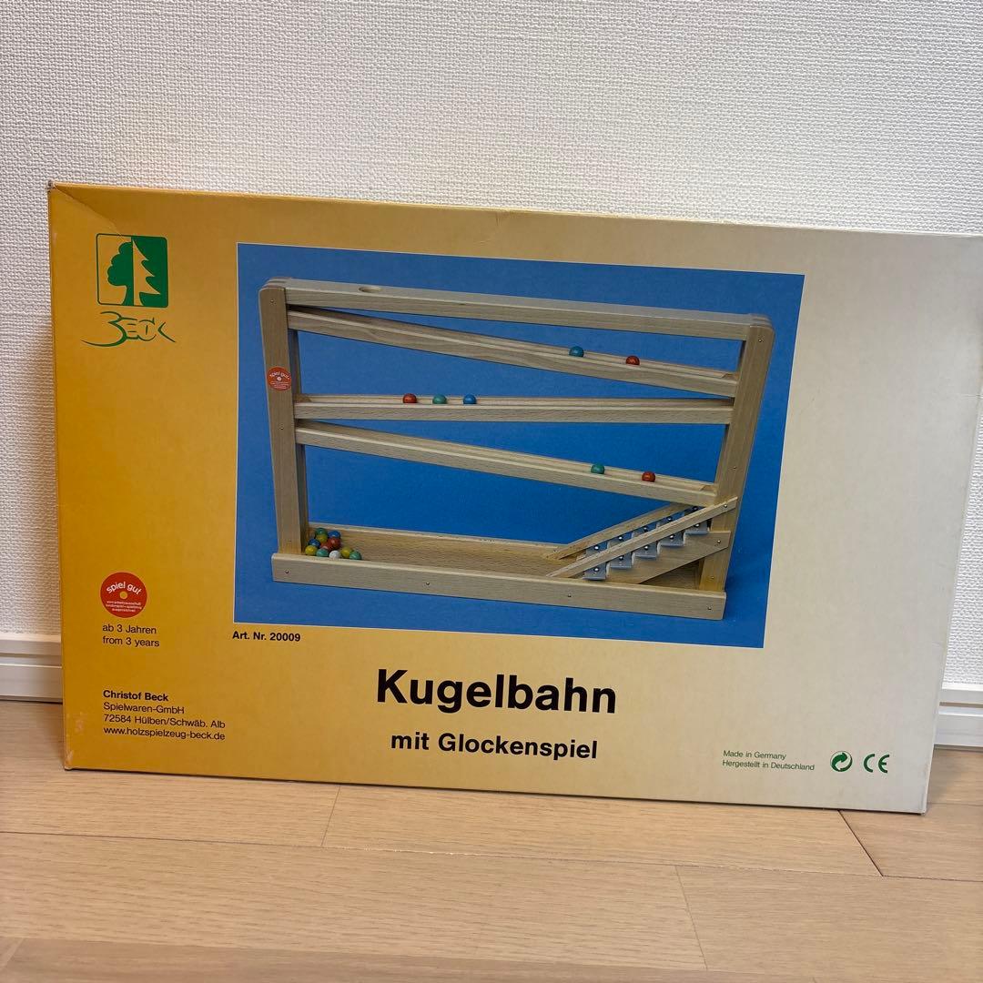 知育玩具 Beck Kugelbahn mit Glockenspiel