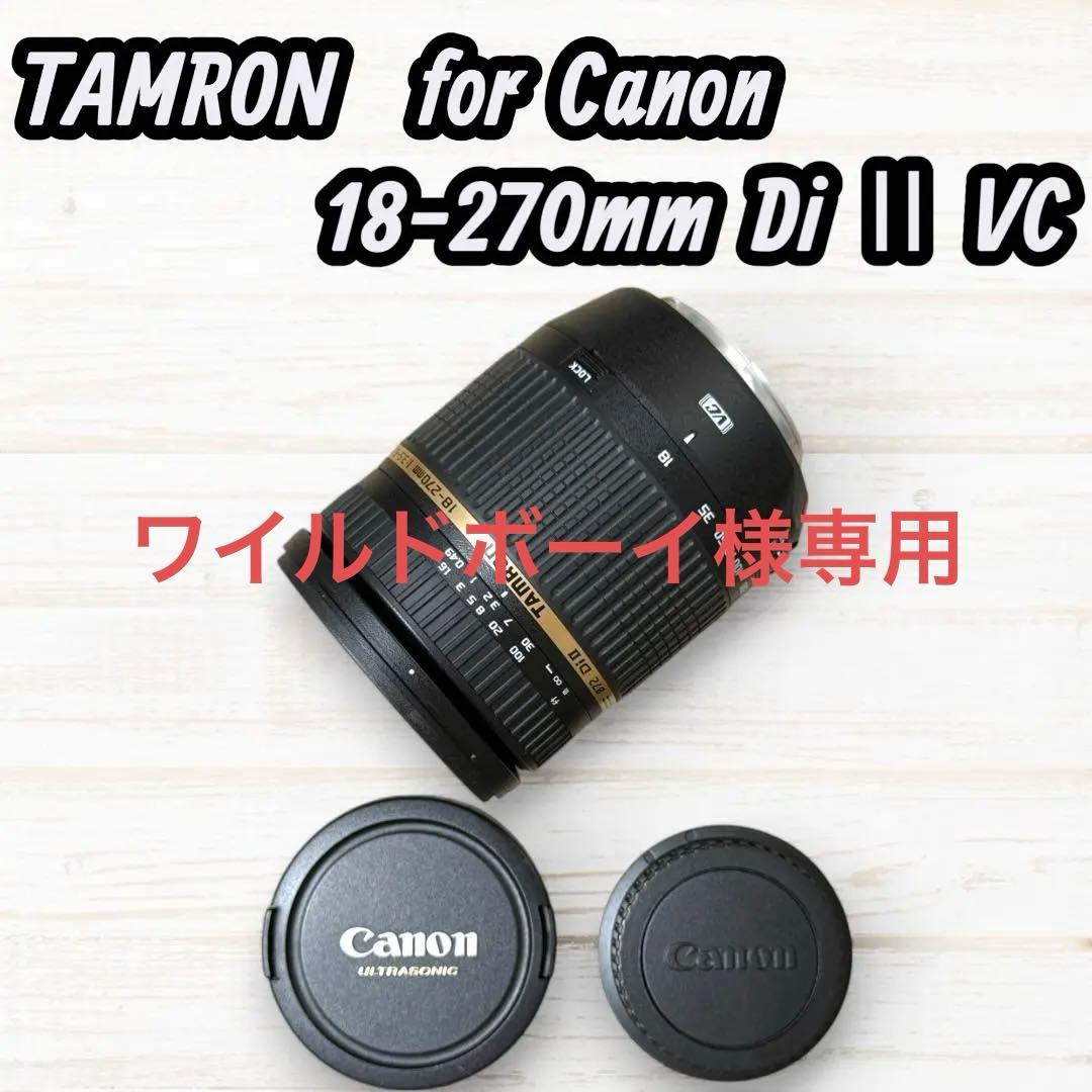TAMRON ズームレンズ 18-270mm DiⅡ VC Canon用#123