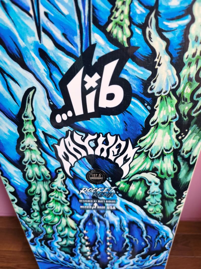 LIBTECH　MAYHEM ROCKET　157.5cm 24/25model