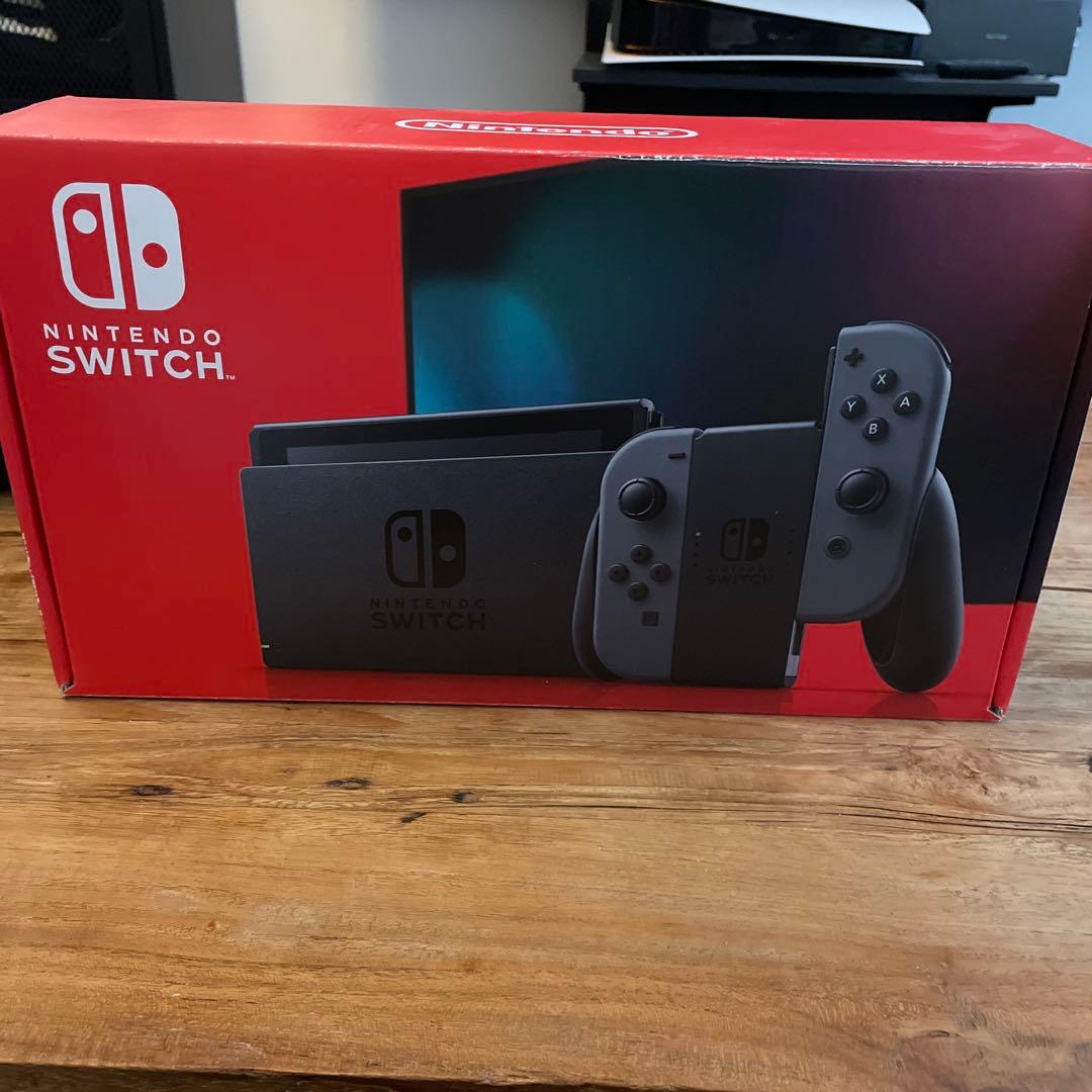 【完品】Nintendo Switch 本体 バッテリー強化版（グレー）