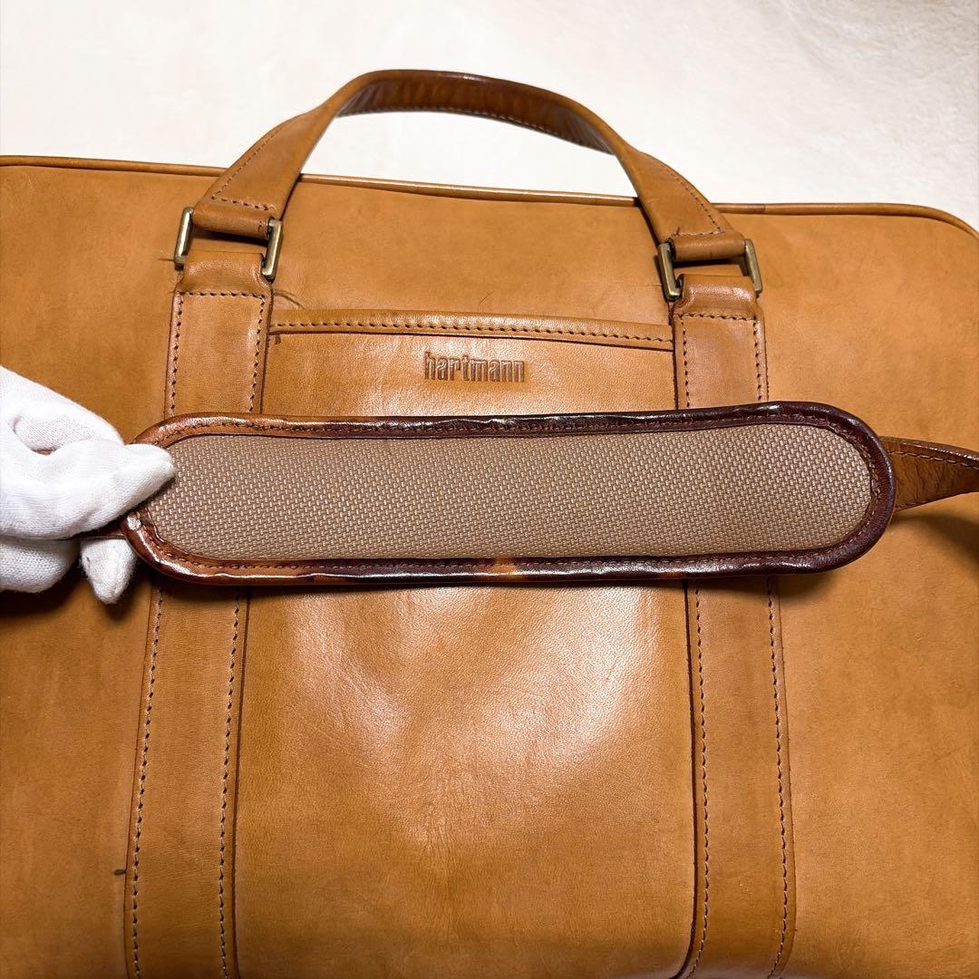 ハートマン 2way ビジネスバック ヌメ革 ベルティングレザー A4可