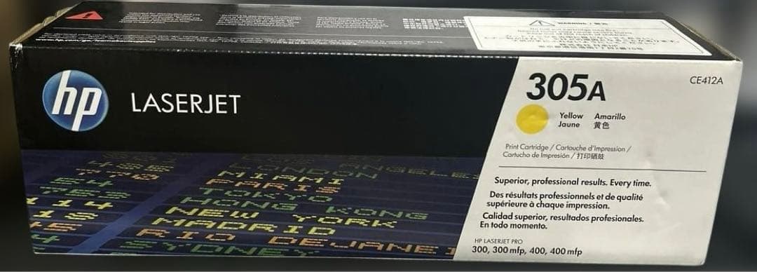 HP305Aトナーカートリッジ CE412A イエロー HP-EPCE412AJ