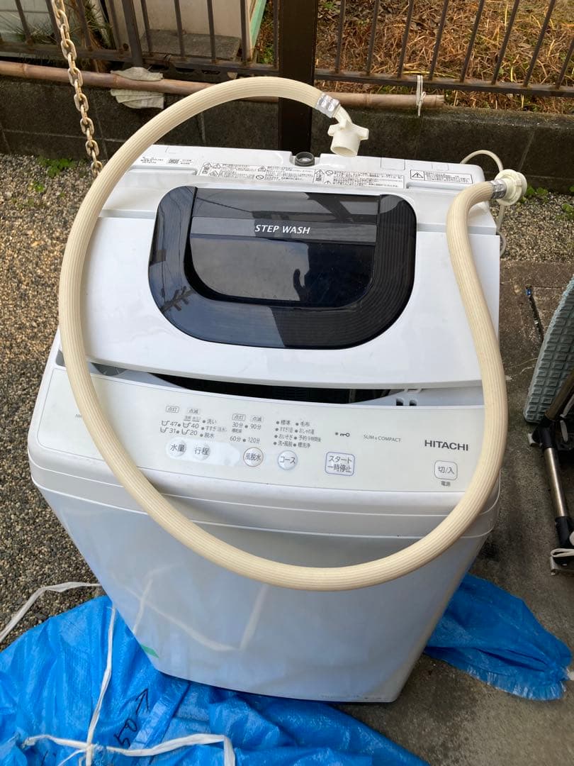 HITACHI NW-50G 縦型洗濯機 本体 2022年製