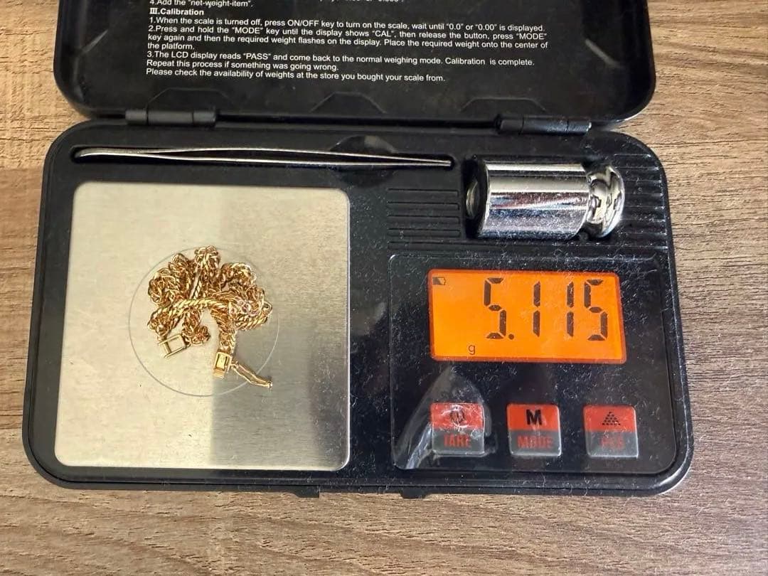 新品　K18 喜平ブレスレット 12面 約5.11g 18cm