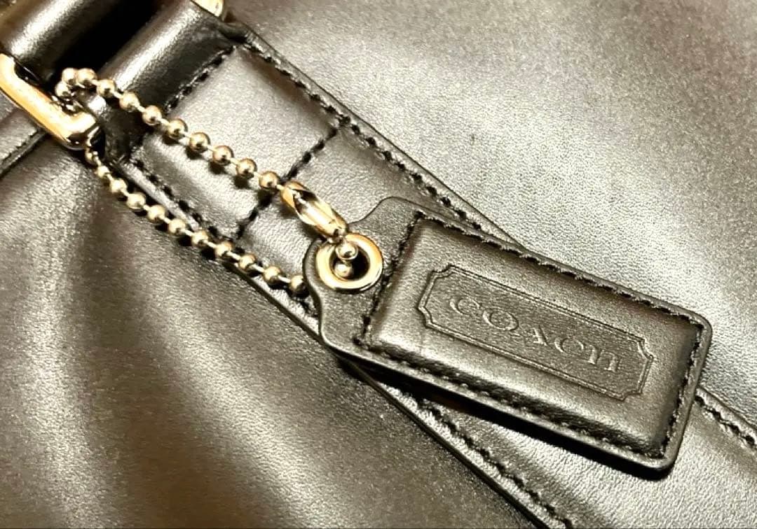 【限定お値下げ中⭐️美品】coach 黒 レザー 2WAY ビジネスバッグ