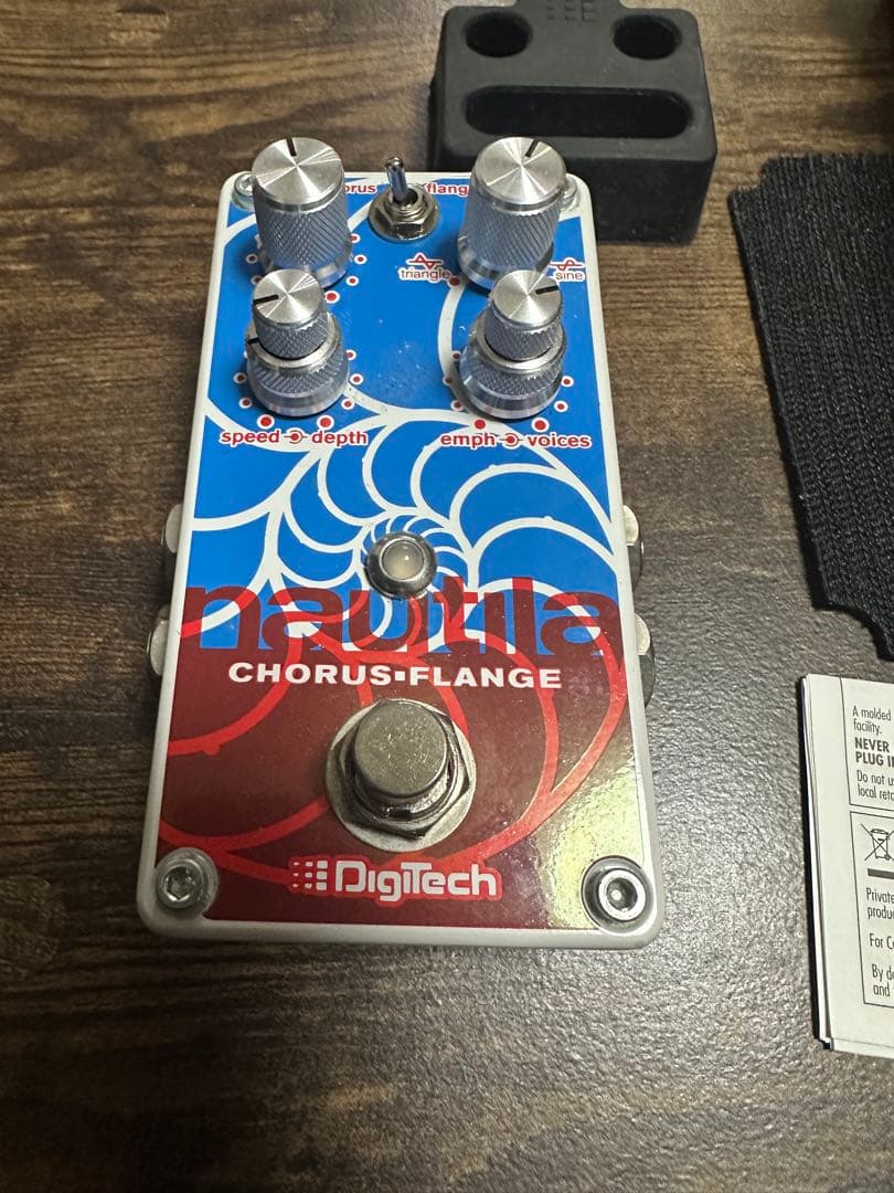 ギター Digitech nautila chorus-flange