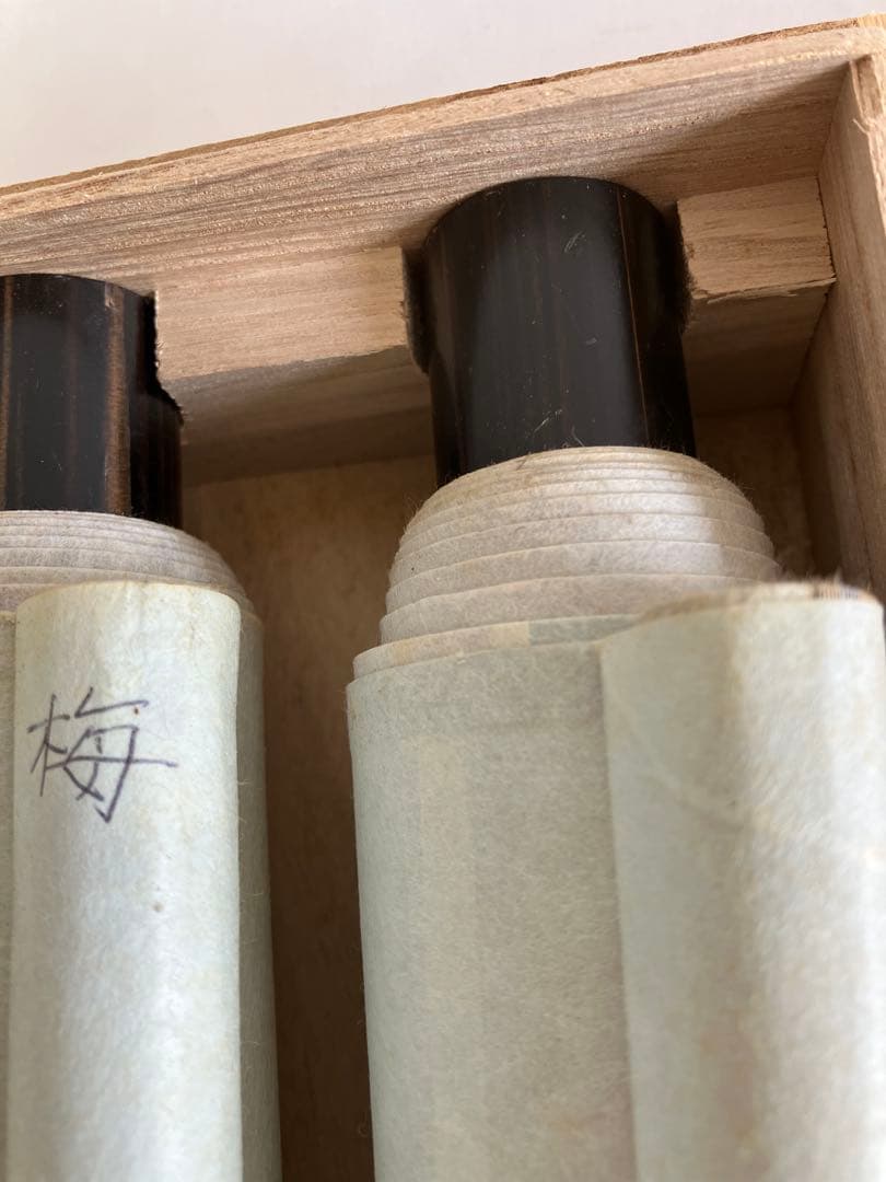 掛け軸 宮本武蔵 書画名品選 三幅対 枯木鳴鵙図・紅梅鳩図・布袋観闘鶏図