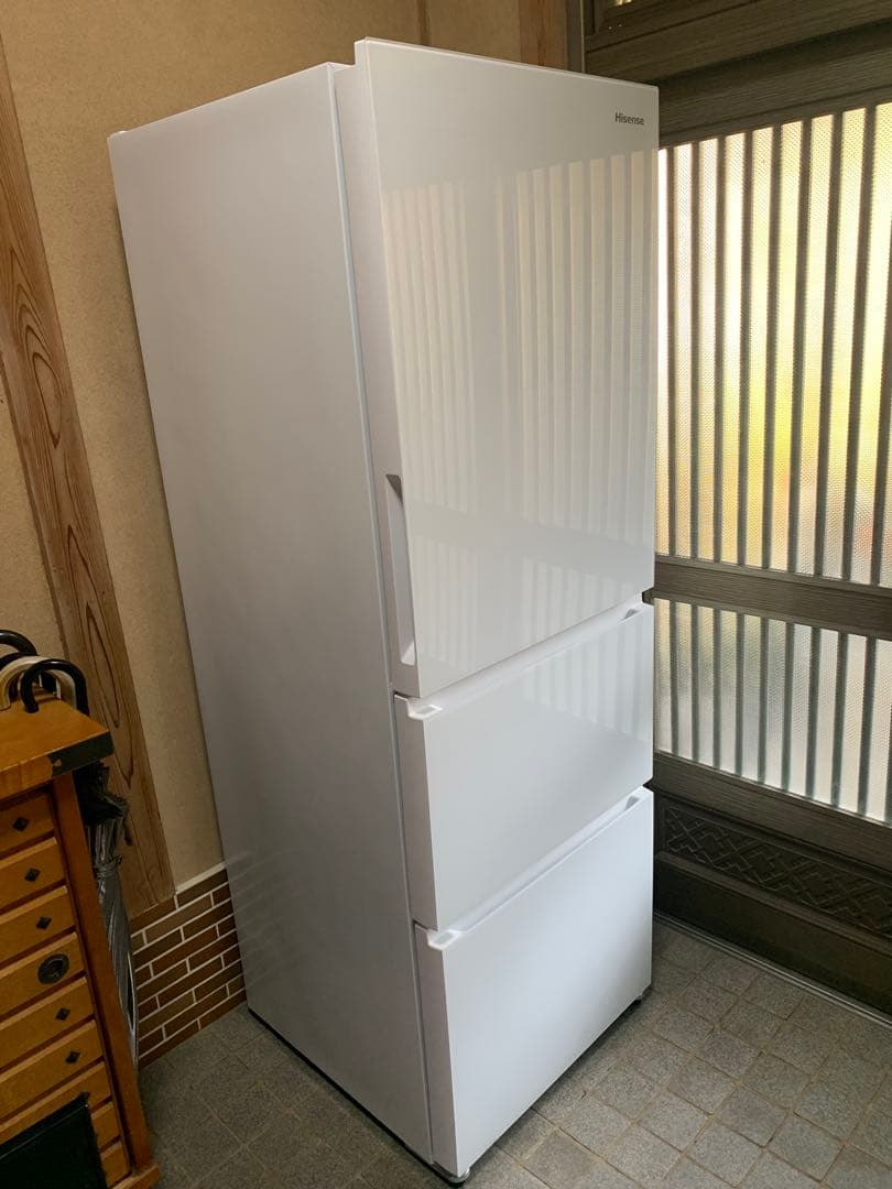 【現地渡し限定】358L 冷蔵庫 ハイセンス　HR-G36E3W