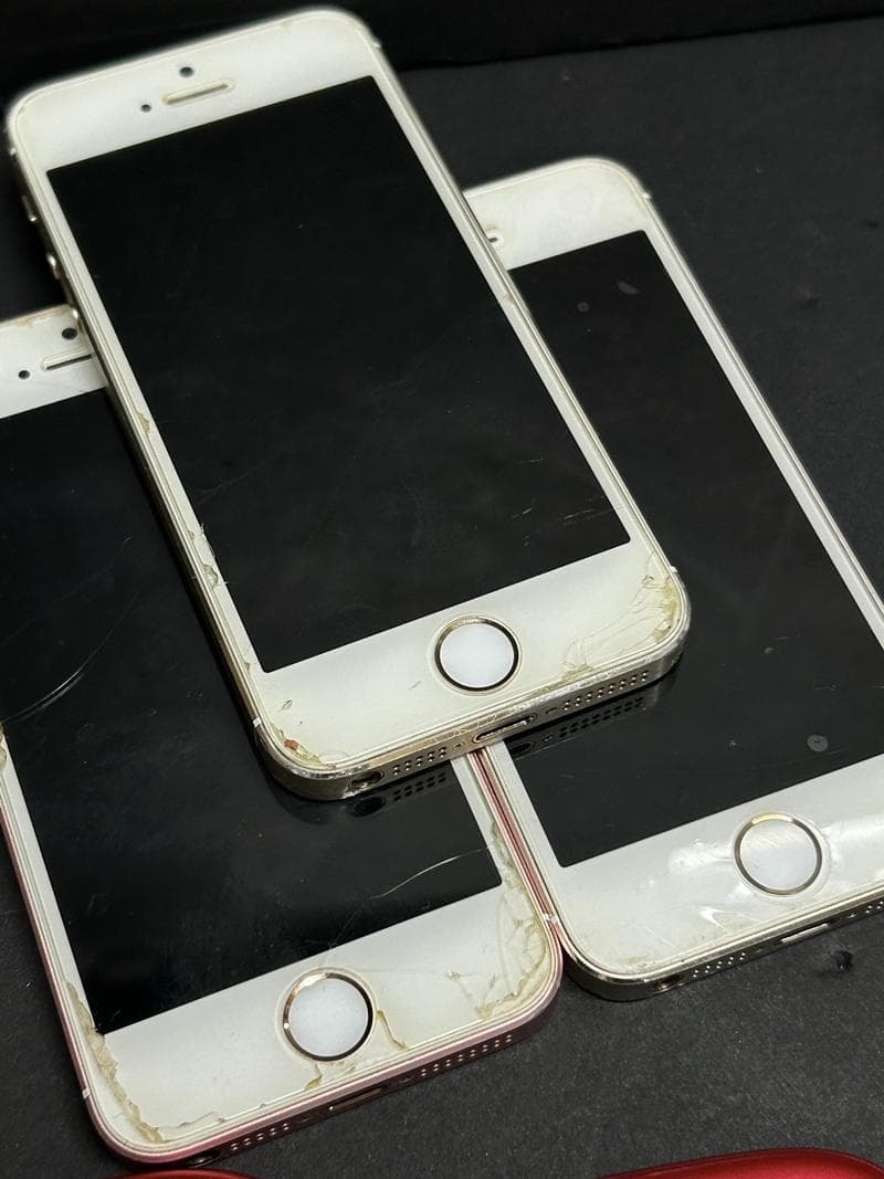 大量 携帯電話 スマホ スマートフォン iPhone 他 ジャンク 部品取り ①