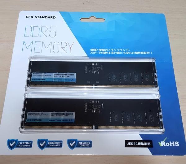 メモリー CFD DDR5 5600 16GBx2 32GB W5U5600CS-16G
