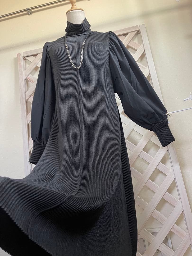 アビちゃん⭐︎13号◎ ⭐︎スペッチオ　⭐︎ 激伸び　黒　体型フルカバー⭐︎　ワンピース