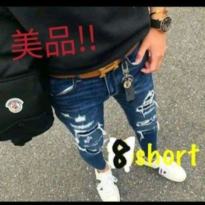 【大人気モデル新品】アメリカンイーグル　ジェギング　スキニー　8ショート　us8