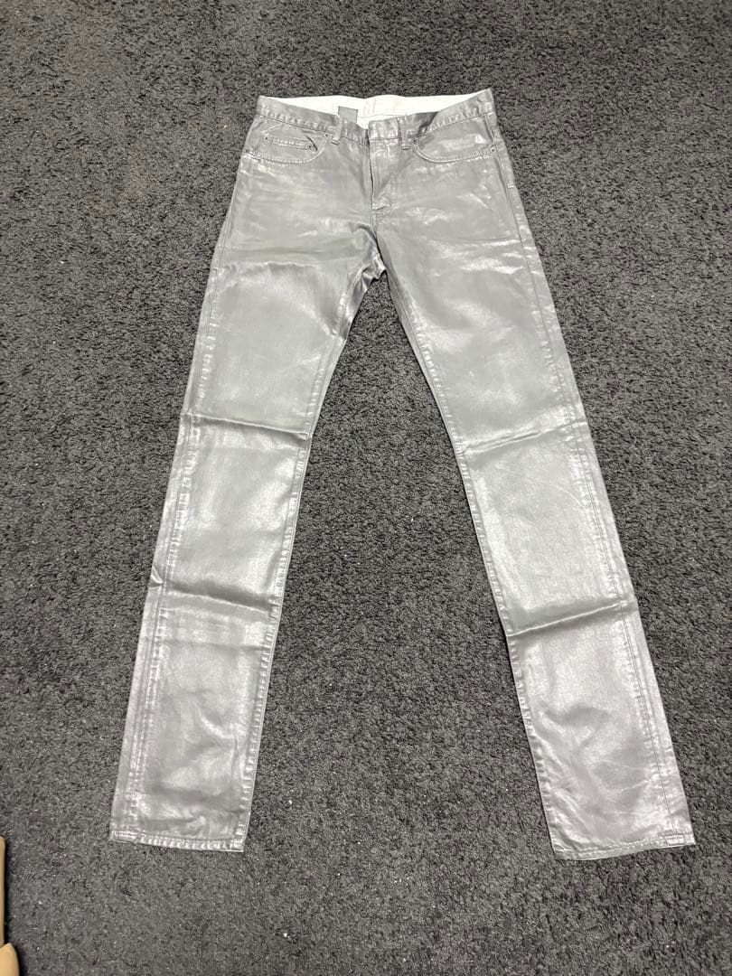 Dior シルバー スリムフィットデニムパンツ