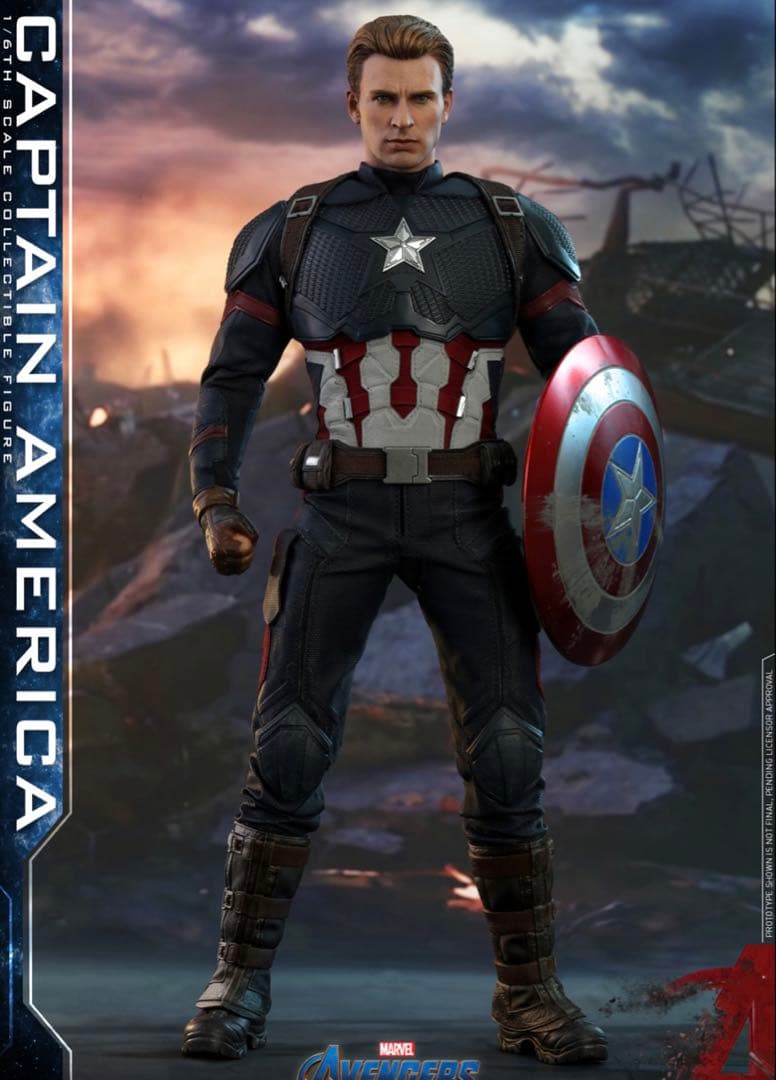 hottoys ホットトイズ　アベンジャーズ　marvel キャプテンアメリカ