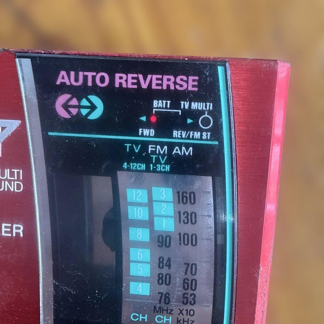 National ナショナル jump ポータブルカセットプレイヤー