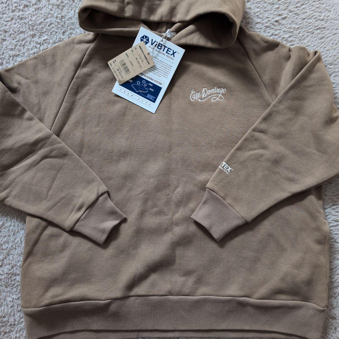 Domingo　ルースイソンブラ パーカー Sサイズ ブラウン