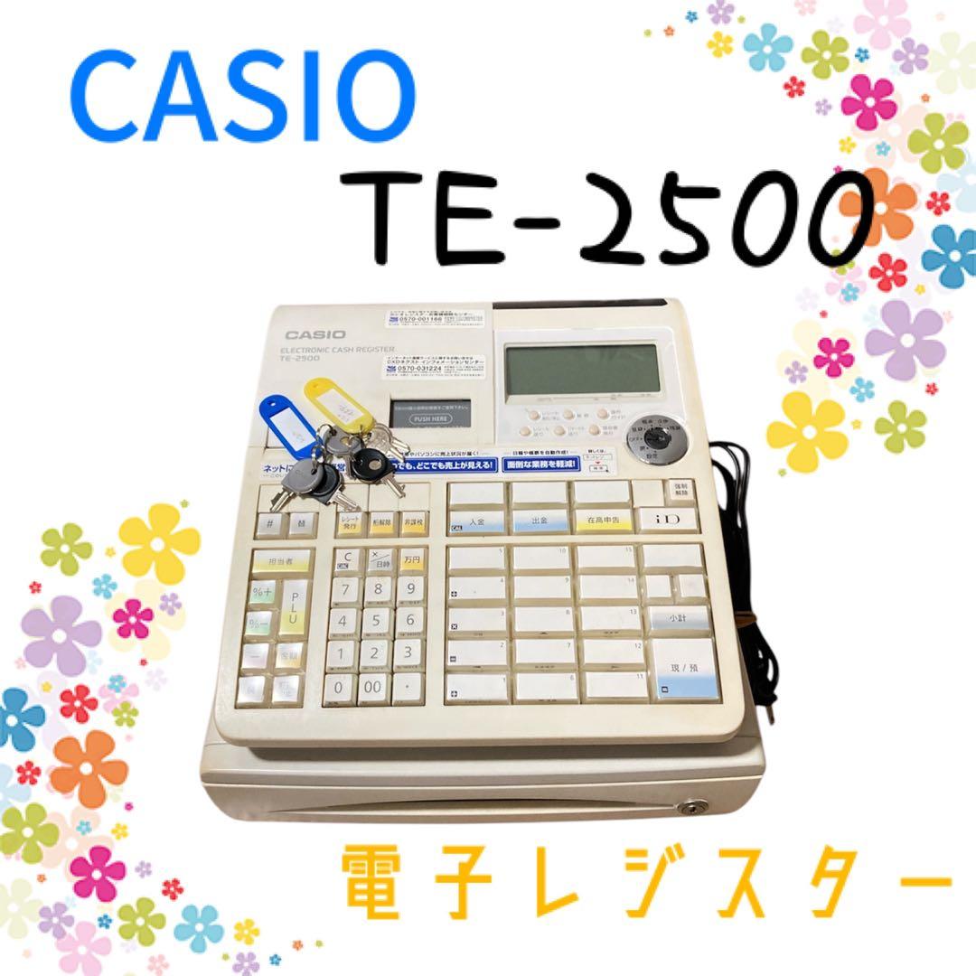 CASIO 電子 レジスター TE-2500