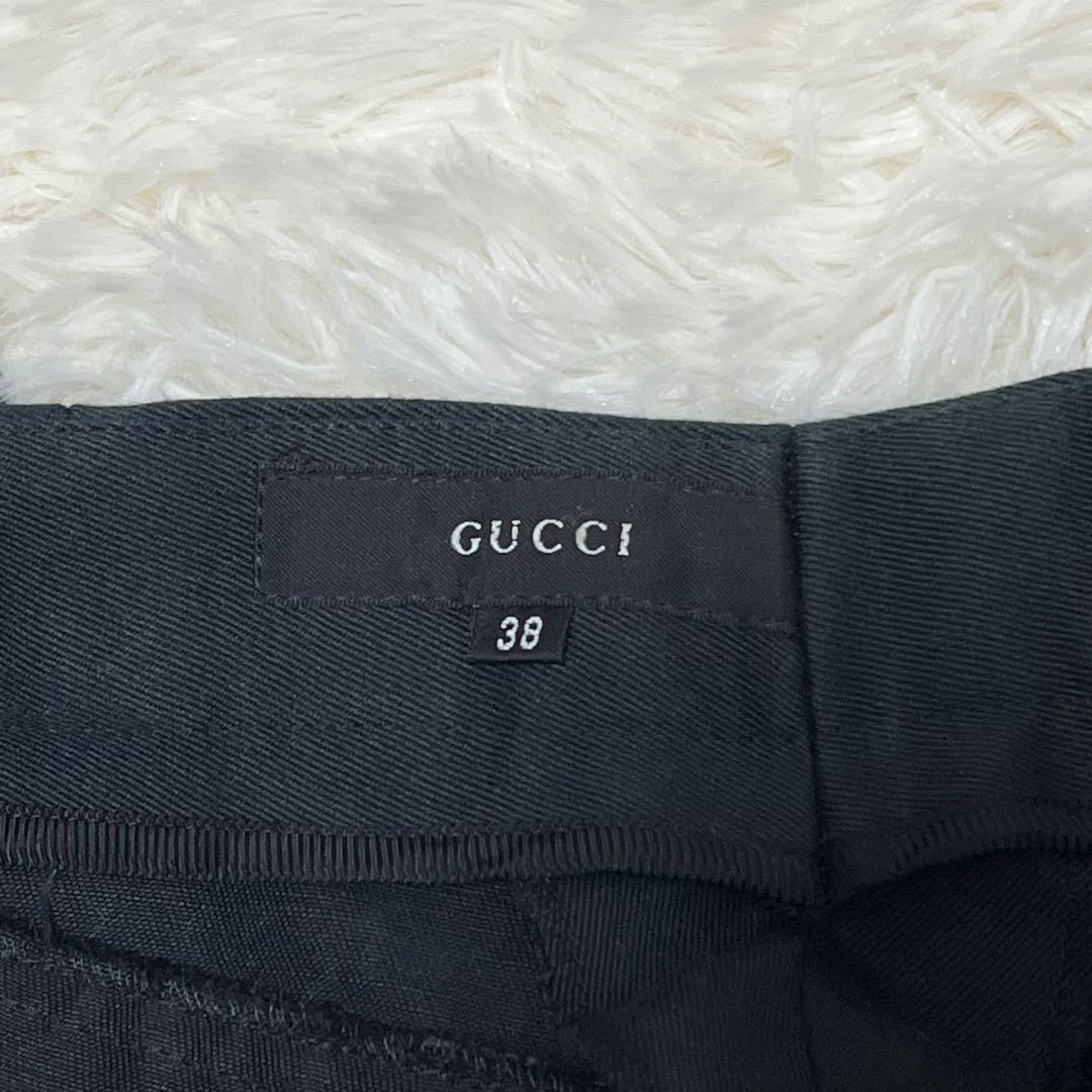 GUCCI リネン混　パンツスーツ　セットアップ