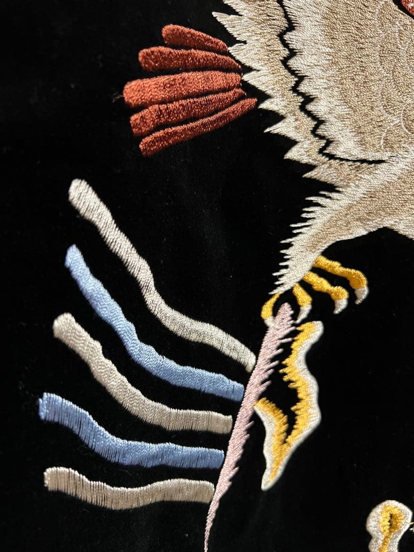 HARD BIRD 黒 スカジャン Lサイズ