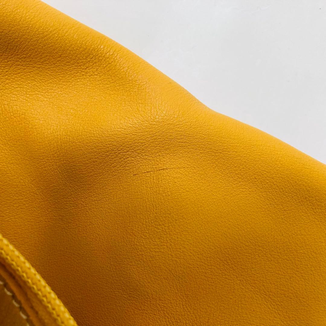 ケ*ン様 LOEWE ロエベ アントン ワンショルダーバッグ マスタード