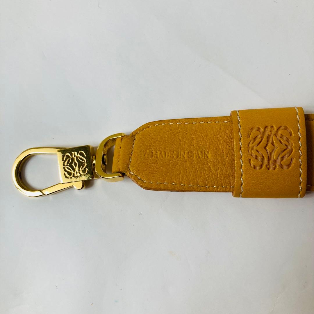 ケ*ン様 LOEWE ロエベ アントン ワンショルダーバッグ マスタード