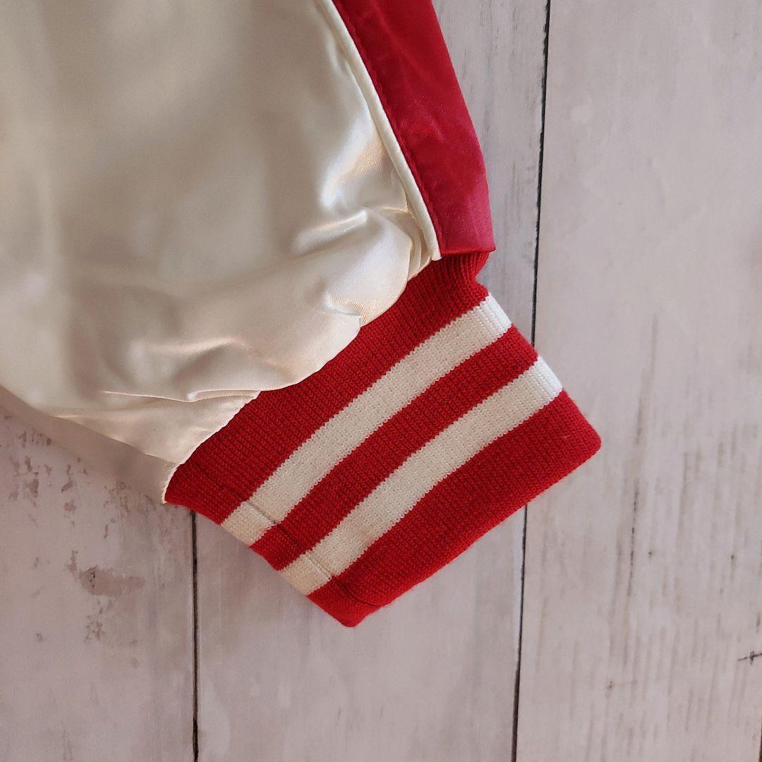 【KIRIN LAGER】未使用 タグ付き キリンラガー スカジャン M相当 赤