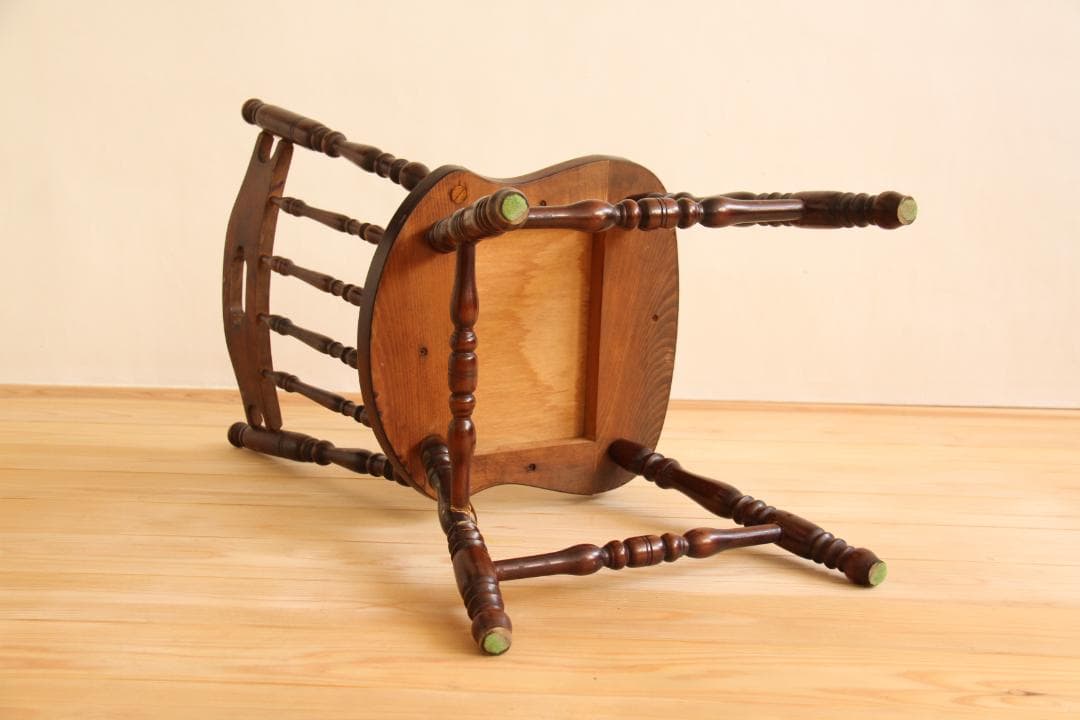 椅子　チェア　木製　レトロ　アンティーク　古家具