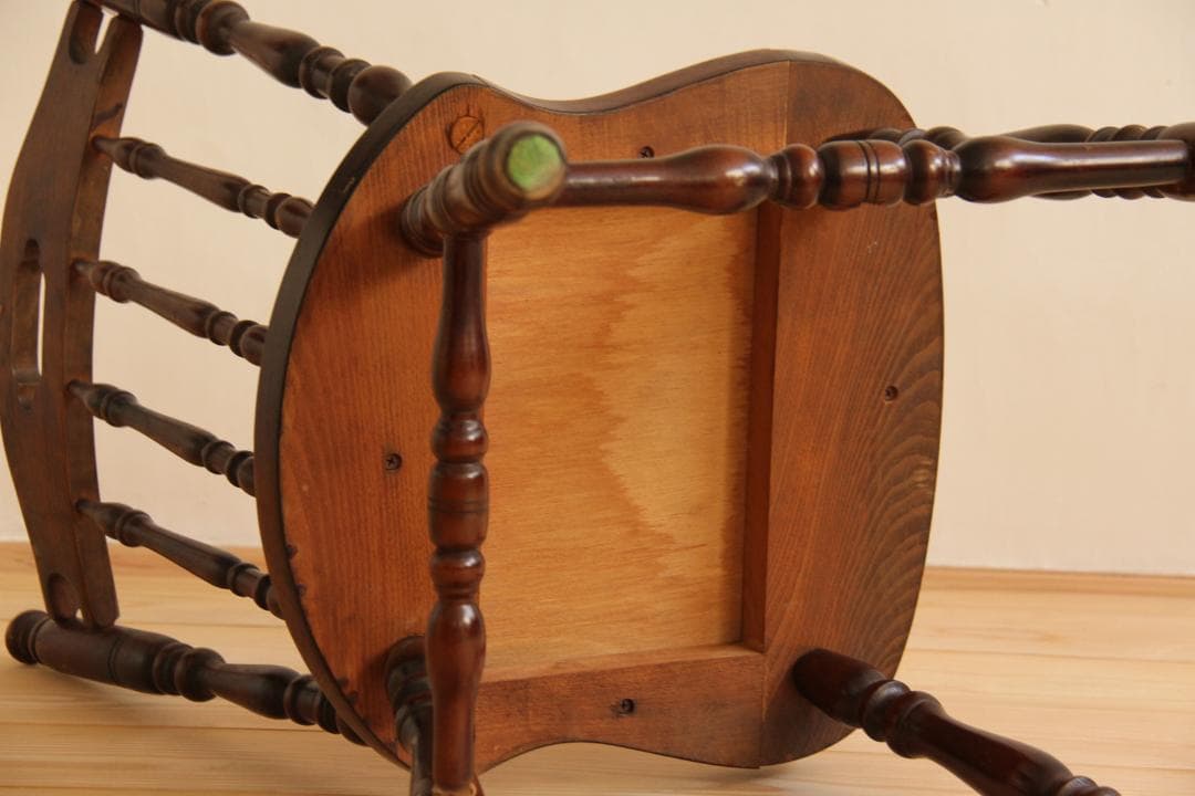 椅子　チェア　木製　レトロ　アンティーク　古家具