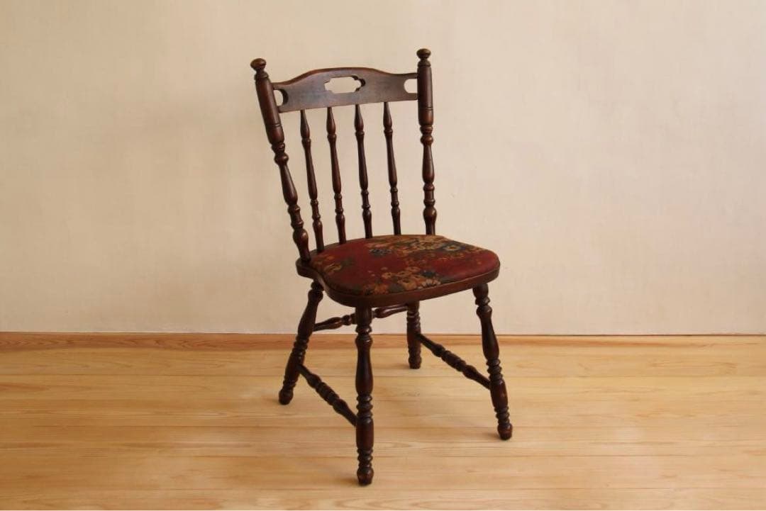 椅子　チェア　木製　レトロ　アンティーク　古家具