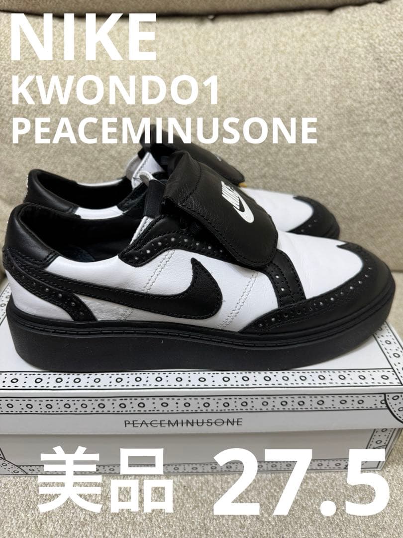 靴 NIKE KWONDO1/PEACEMINUSONE 27.5