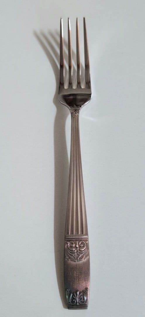 LUCKY WOODディナーセット 未使用 洋白銀器カトラリー 銀仕上げ37本