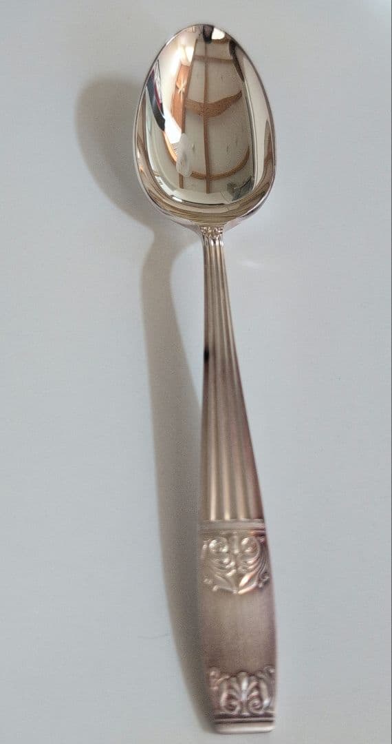 LUCKY WOODディナーセット 未使用 洋白銀器カトラリー 銀仕上げ37本